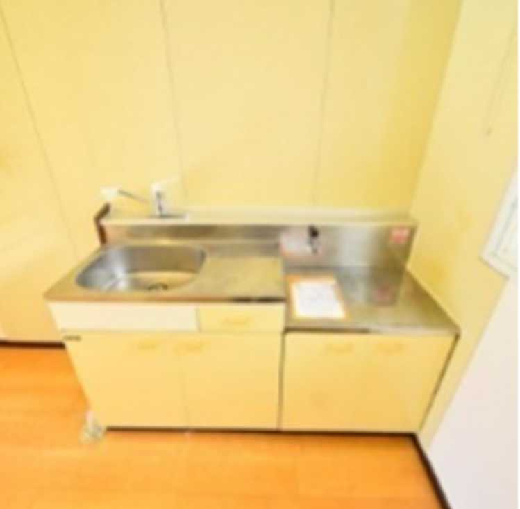 クレッシェンドK　ネット無料　角部屋　陽当たり良好のキッチン