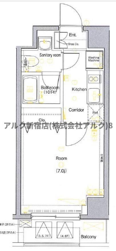 クレイシア世田谷赤堤の間取り