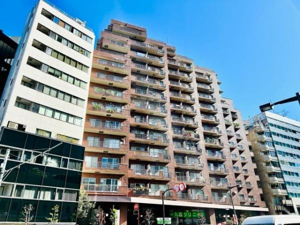 朝日九段マンションの外観|外観です