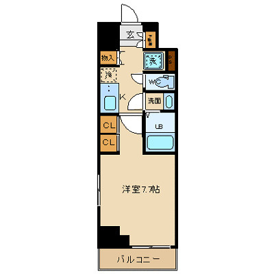 プレール・ドゥーク東陽町の間取り