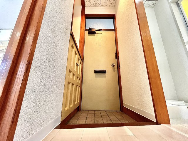 コーポ永田の玄関
