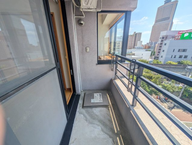 LaurelCourt田町のバルコニー