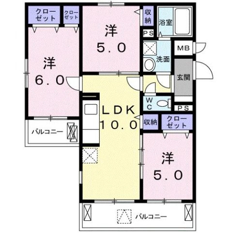 Ｌａ　Ｓｏｕｒｃｅの間取り