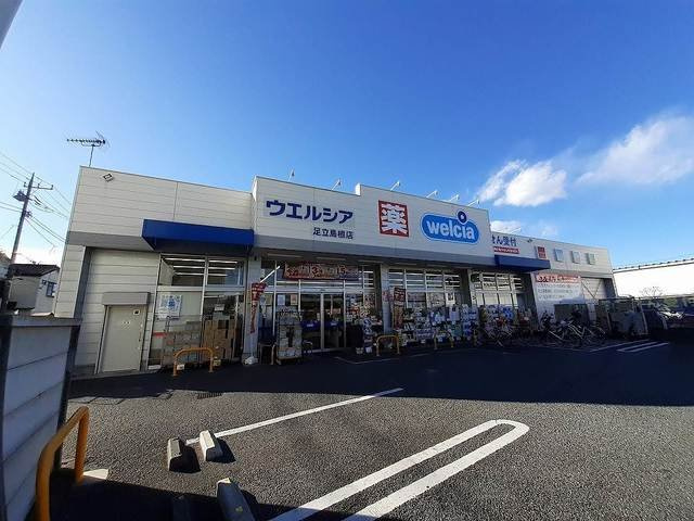 カレント　六笠の周辺|ウエルシア_足立島根店まで600m