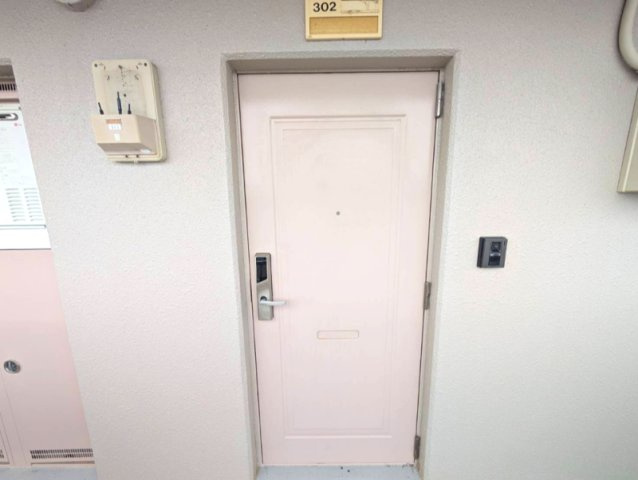 アネックス根洗の玄関