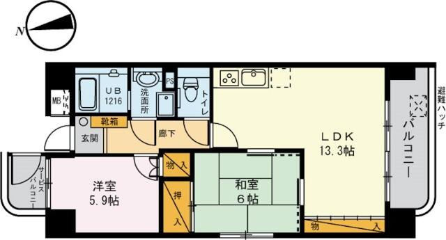 【間取り】 | ヴィラはなぞの