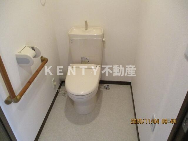 【トイレ】 | ヴィラはなぞの | 清潔感のあるトイレです