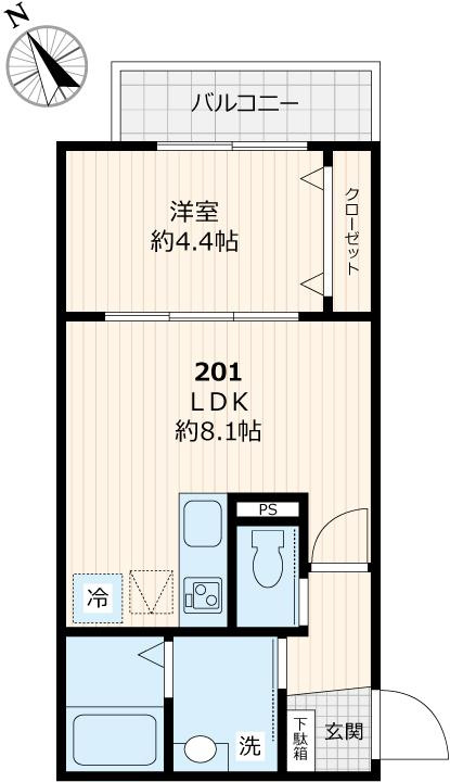 サングレイスⅢの間取り