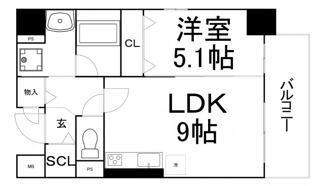 【間取り】 | ユイットアルブル上町台