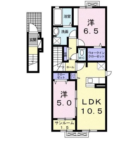グラウスの間取り