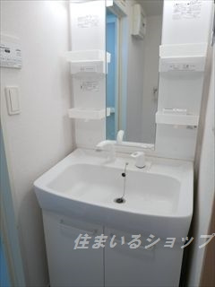 フレイム　雪の洗面所