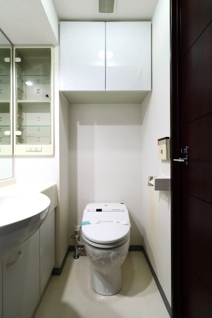 パレステュディオ麹町のトイレ|コンパクトで使いやすいトイレです
