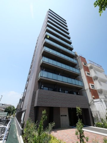 ラフィスタお花茶屋の外観|落ち着いた雰囲気の外観です