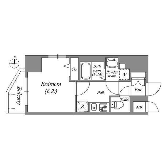 N-stage両国の間取り
