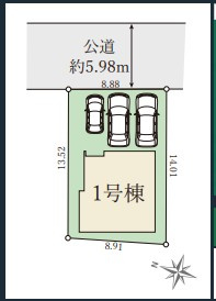 【区画図】 | Terrechez神戸市垂水区小束山本町１期 | 区画図