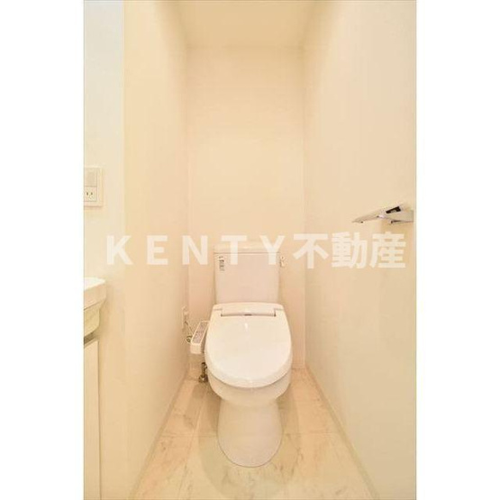 【トイレ】 | メインステージ蒲田Ⅵエグザ | ゆったりとした空間のトイレです