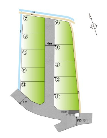 太田Ⅶ　7号地　【土地＋建物参考プラン】の区画図