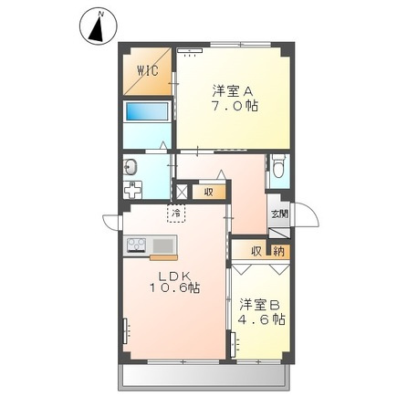 ☆全部屋南向きの2LDK☆