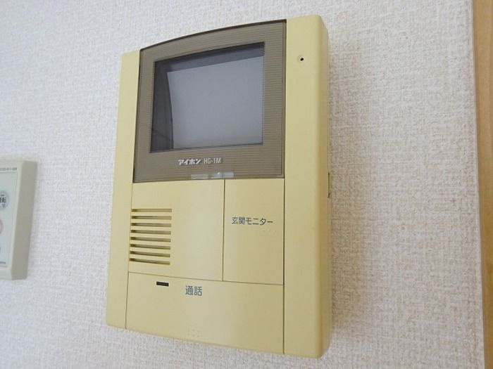 メゾングレース　Ｆのセキュリティ|モニター付きインターホンです