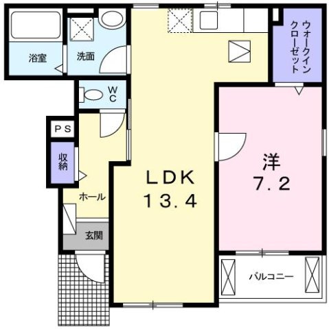 ベルフォーの間取り