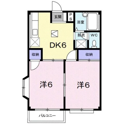 エルディム笹島の間取り
