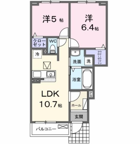 アルコ・イリスの間取り
