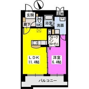 ベスタ櫛原の間取り
