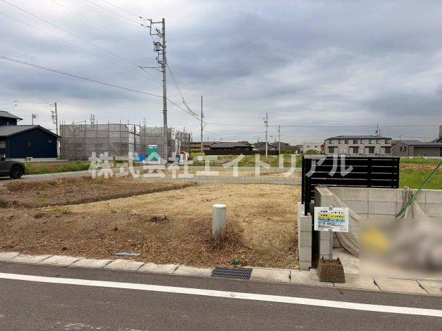 知多信濃川東部土地区画整理地　売地の外観
