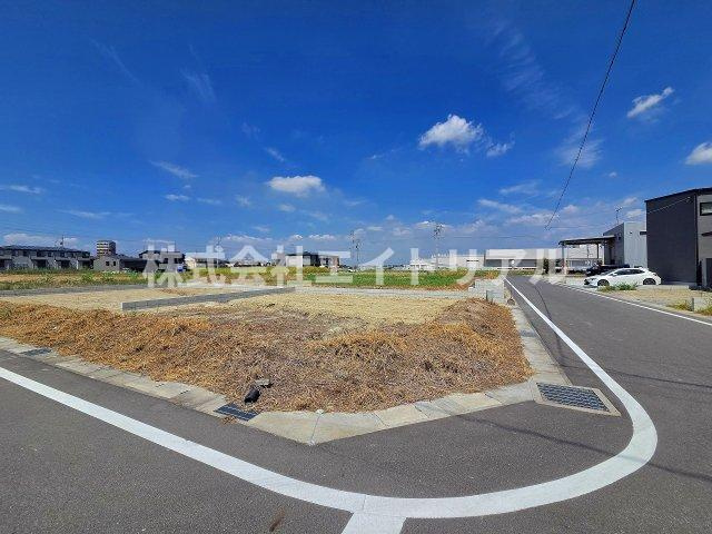 知多信濃川東部土地区画整理地　売地の外観