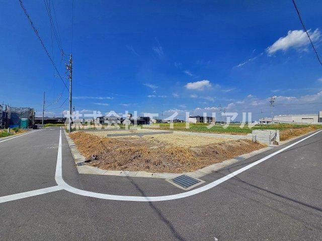 知多信濃川東部土地区画整理地　売地の外観