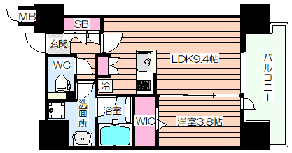 【間取り】 | アーバネックス江坂広芝