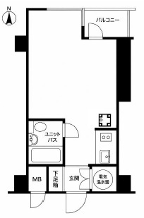 【間取り】 | 朝日八丁堀マンション