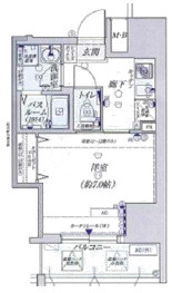 レジデンス心斎橋の間取り