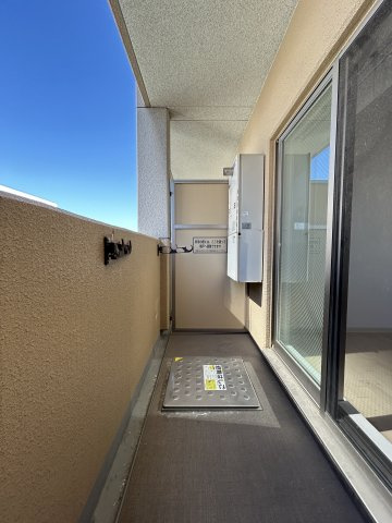 レジデンス心斎橋のバルコニー