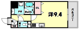 【間取り】 | サンクラッソ三ノ宮加納町