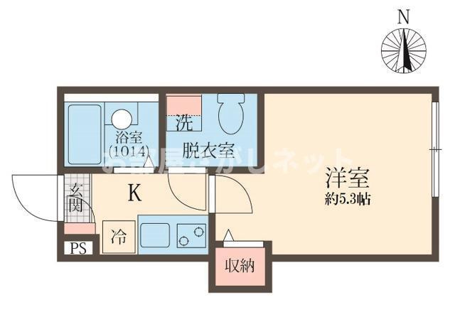 キャトル梅屋敷【おとり物件なし】#学生・社会人にオススメ！初期費用分割払いOK！の間取り