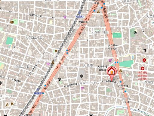 キャトル梅屋敷【おとり物件なし】#学生・社会人にオススメ！初期費用分割払いOK！の地図