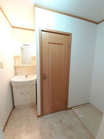 エスポワール上条　Ｂの洗面所|洗面所です