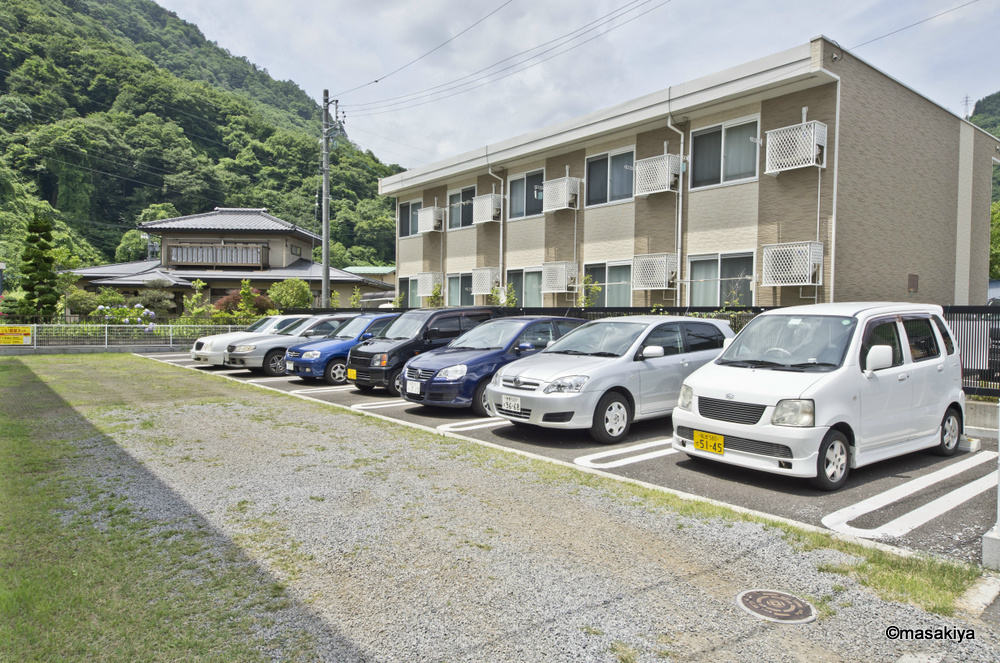 ガーデンハウス朝日山　Dの駐車場|駐車場