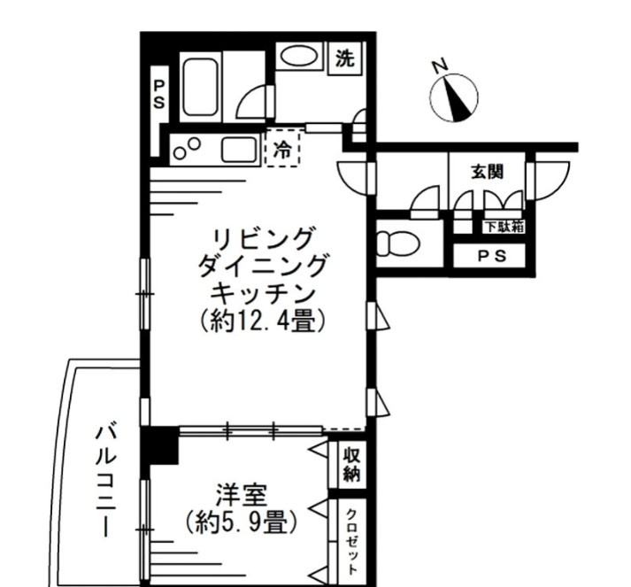 SOCIETY OPUS-ONEの間取り