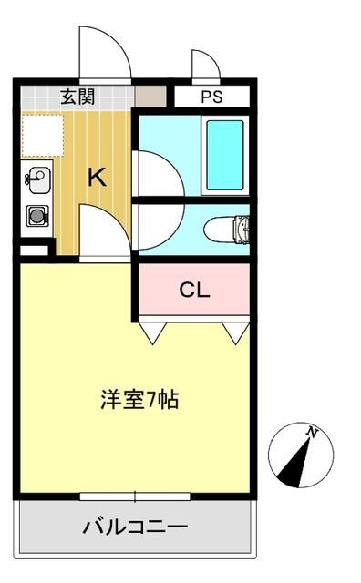 メゾンＭ＆Ａ籠原の間取り