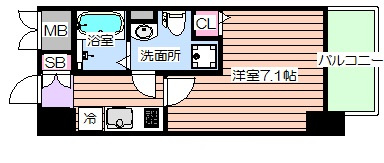 【間取り】 | ロイヤルレジデンス北梅田