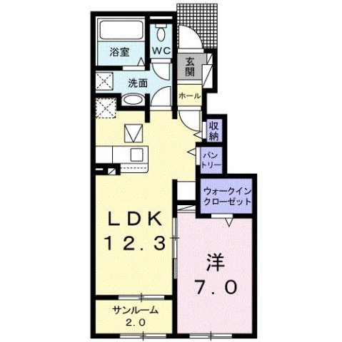 シーサイド　ＴＯＭＩＭＡＳＵの間取り