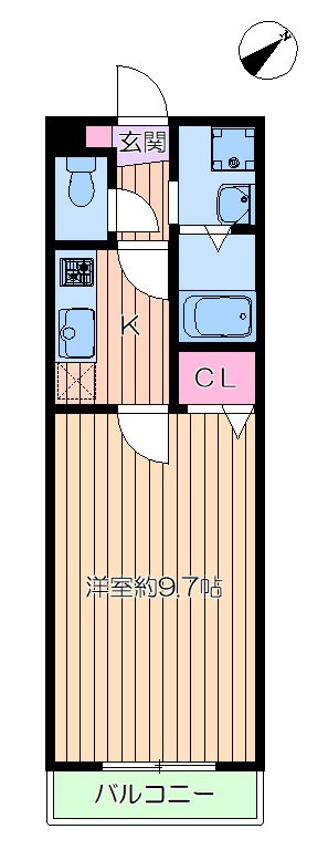 カームリー　フォレストの間取り
