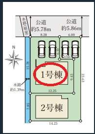 【区画図】 | Terrechez姫路市広畑区清水町１期 | 区画図