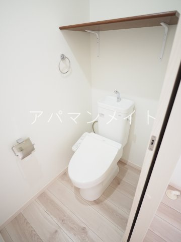 【トイレ】 | ハーミットクラブハウス戸塚グラン | 温水洗浄便座