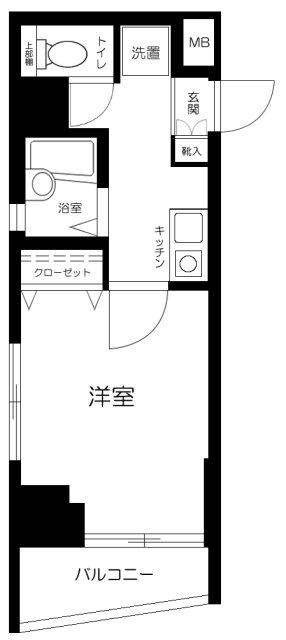 プレール日本橋壱番館の間取り