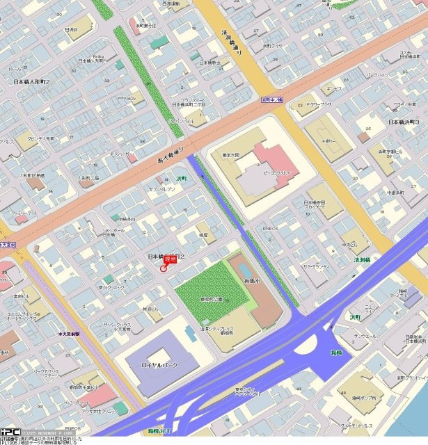 プレール日本橋壱番館の地図