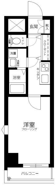 アヴィニティー銀座東の間取り