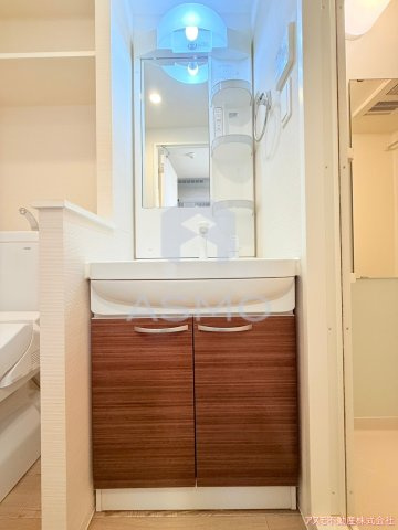 【洗面所】 | レオンヴァリエ福島野田 | 同マンション別部屋　参考写真